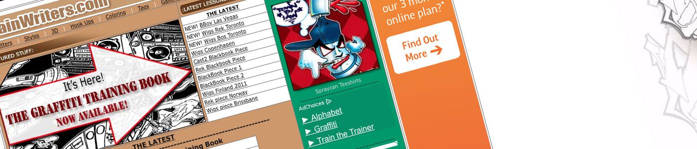 TrainWriters - Learn Graffiti - ARTA